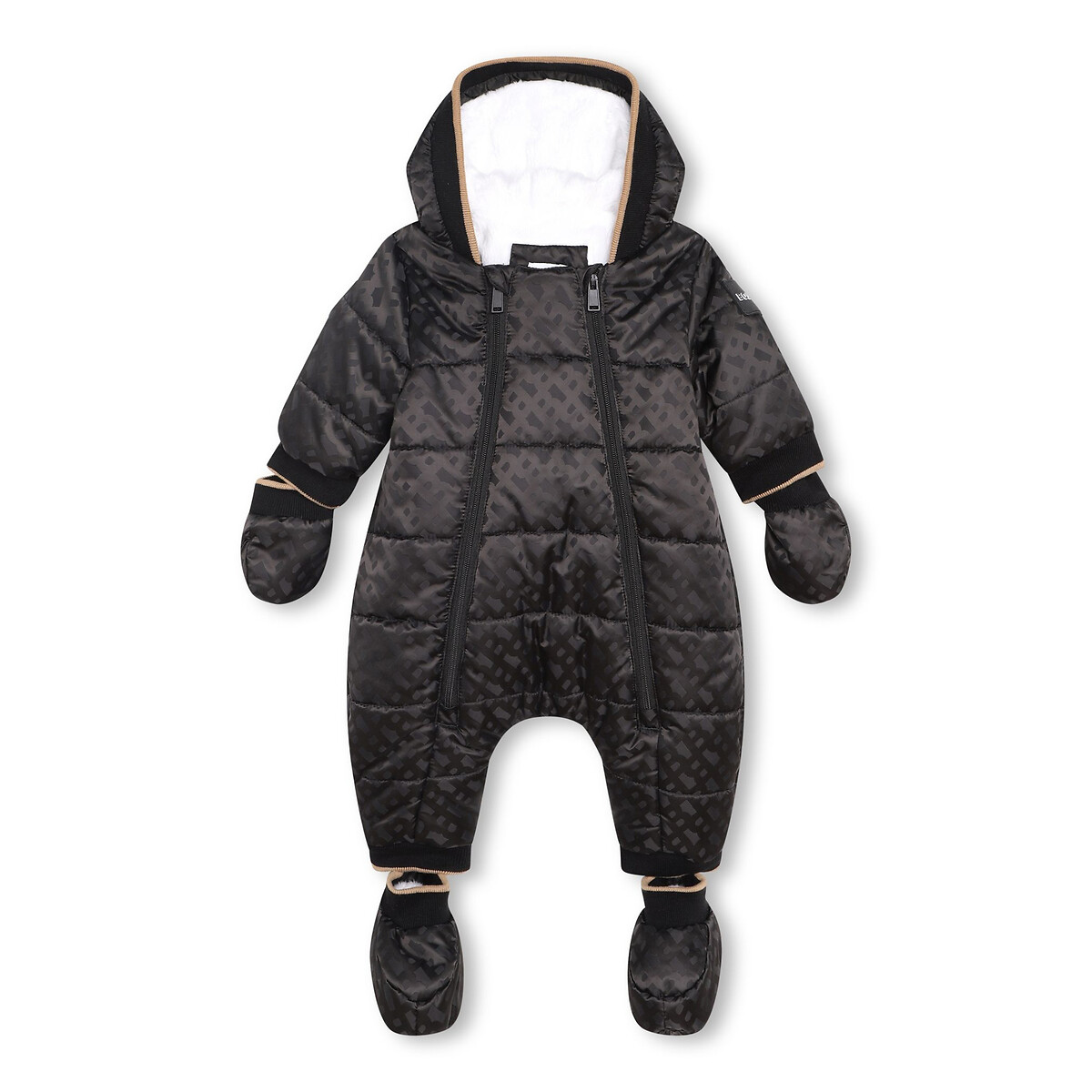 Baby’s Quilted Hooded Pramsuit