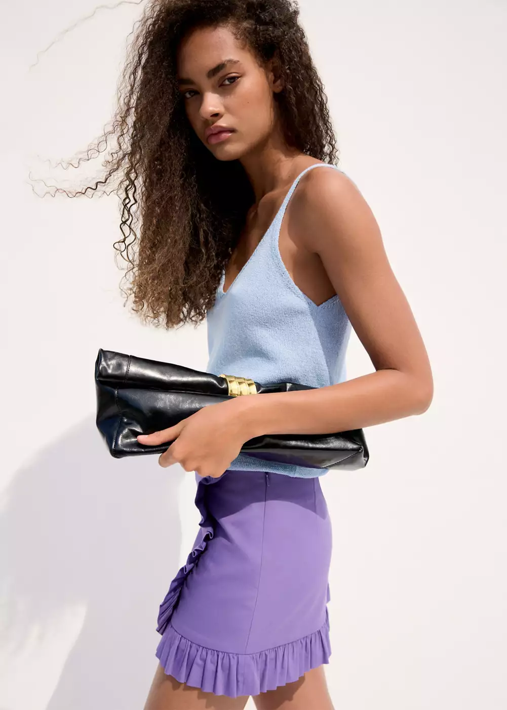 Top maille bretelles, MANGO