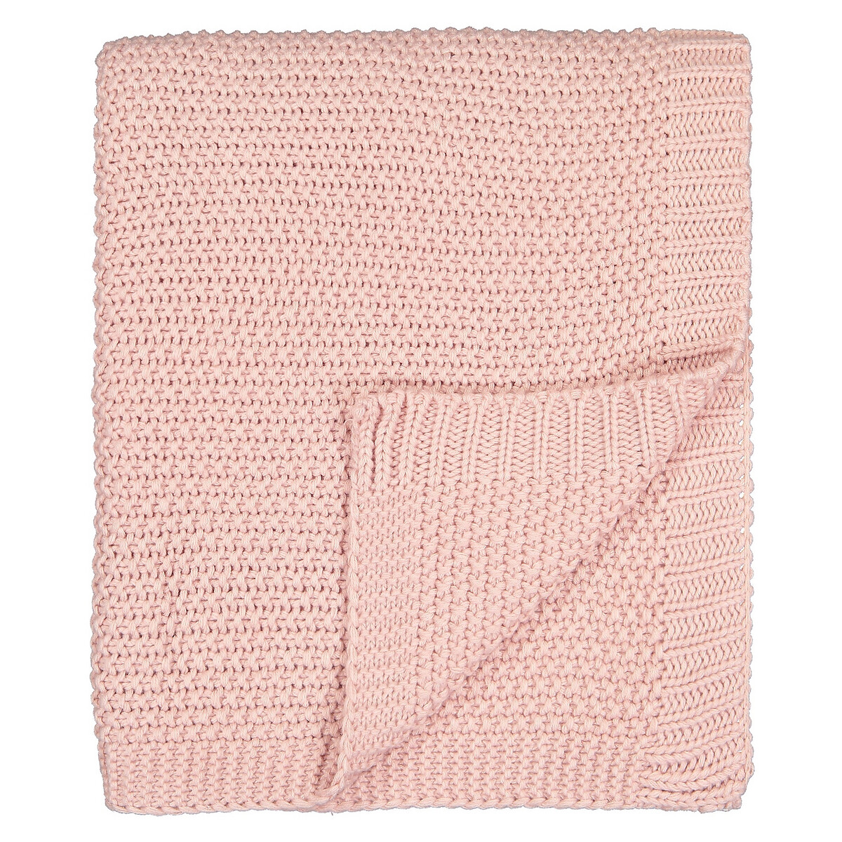 Plaid Rose Poudre La Redoute