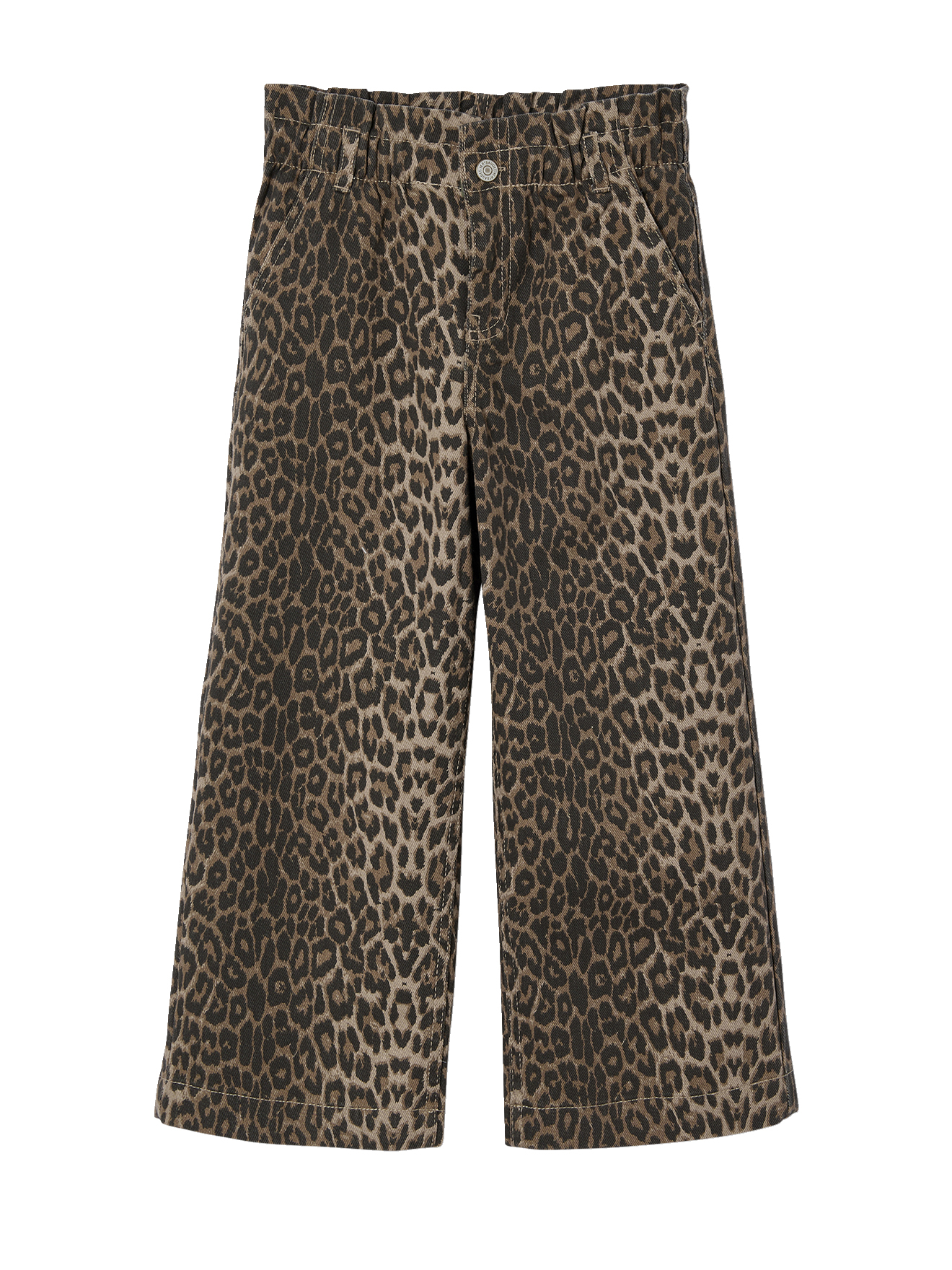 Pantalon large imprimé, VERTBAUDET
