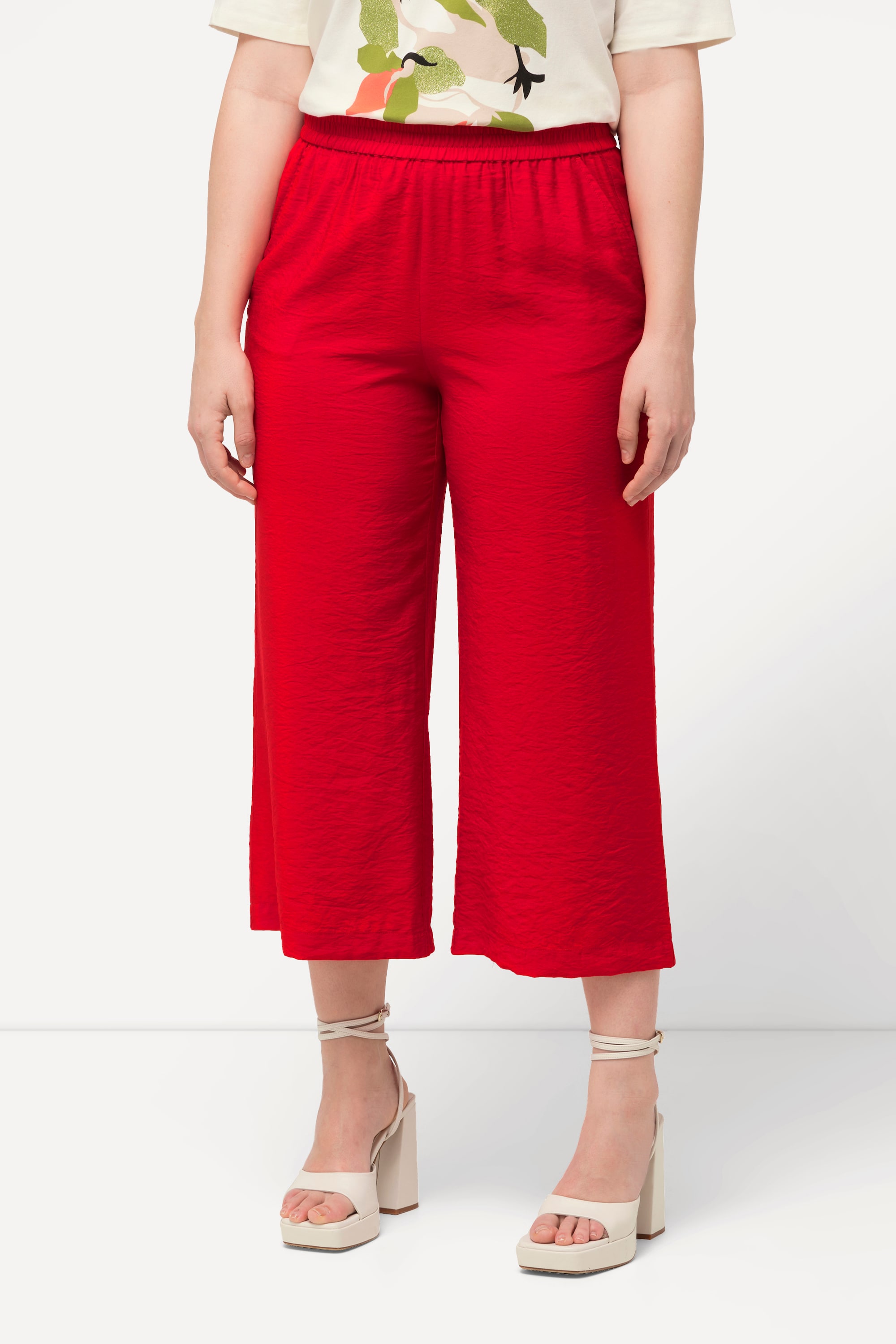 Jupe-culotte à jambe large et taille, ULLA POPKEN