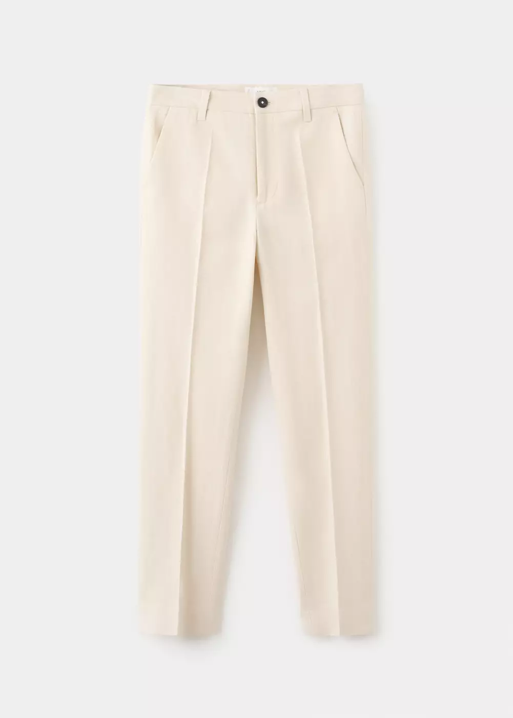 Pantalon de costume lin, MANGO KIDS