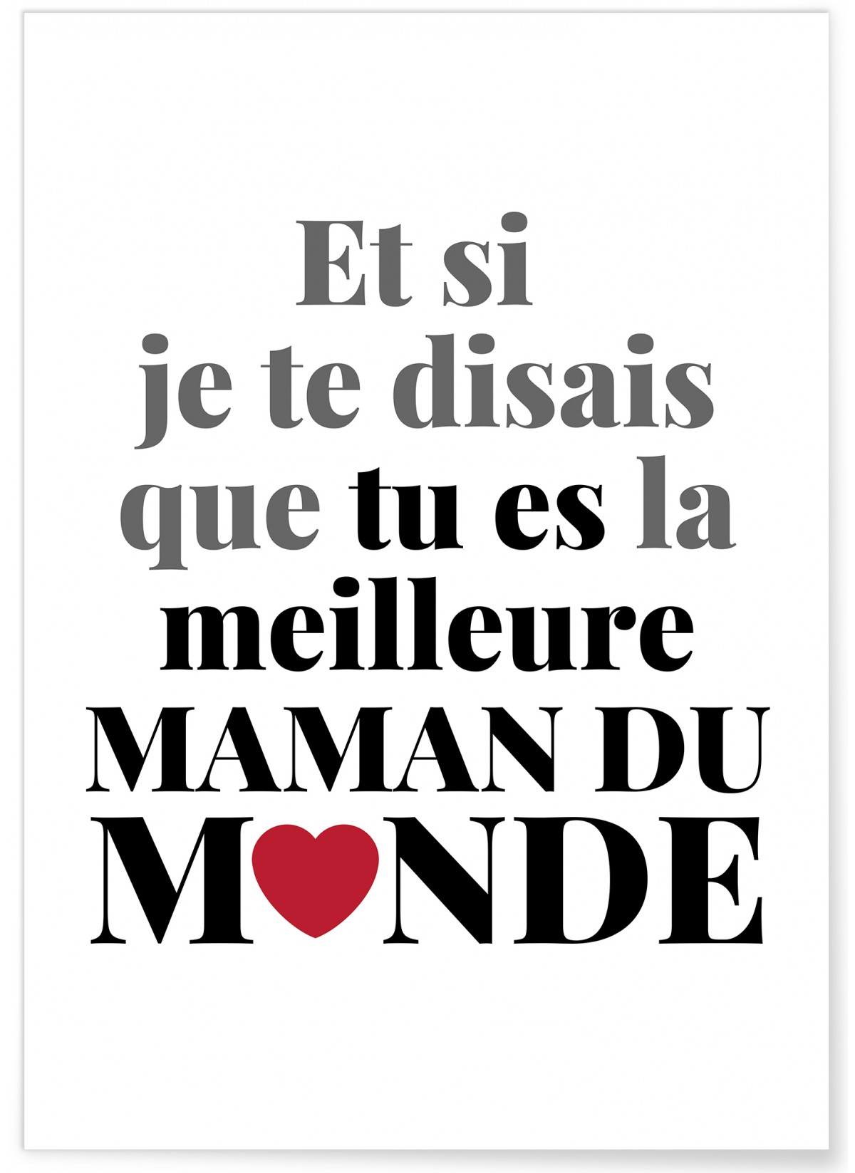 Affiche Et Si Je Te Disais..., L'AFFICHERIE