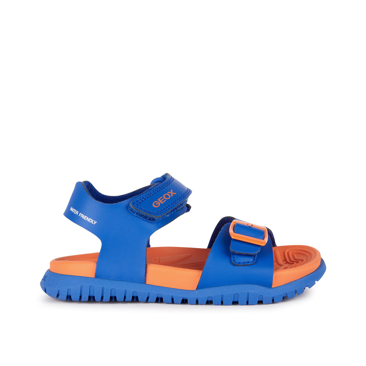 Fommiex åndbare sandaler børn touch tæt lukning kongeblå Geox | La Redoute