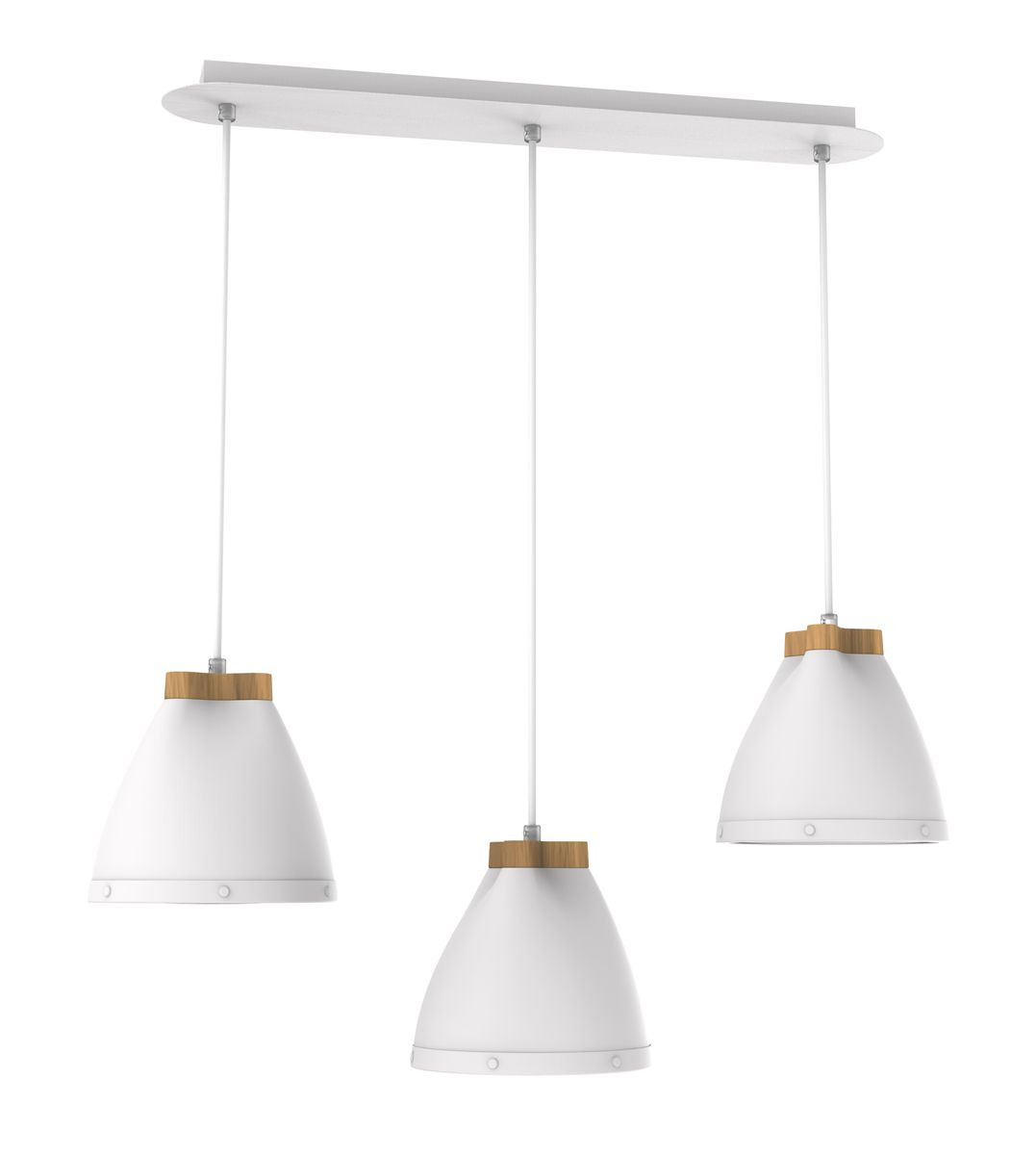 Suspension en métal industriel, D.18 , CLARELLE, ALUMINOR