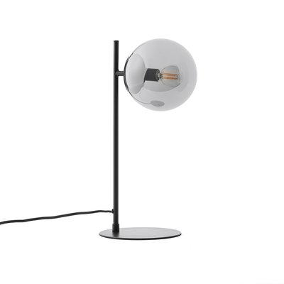 Atea Metal and Smoked Glass Table Lamp LA REDOUTE INTERIEURS