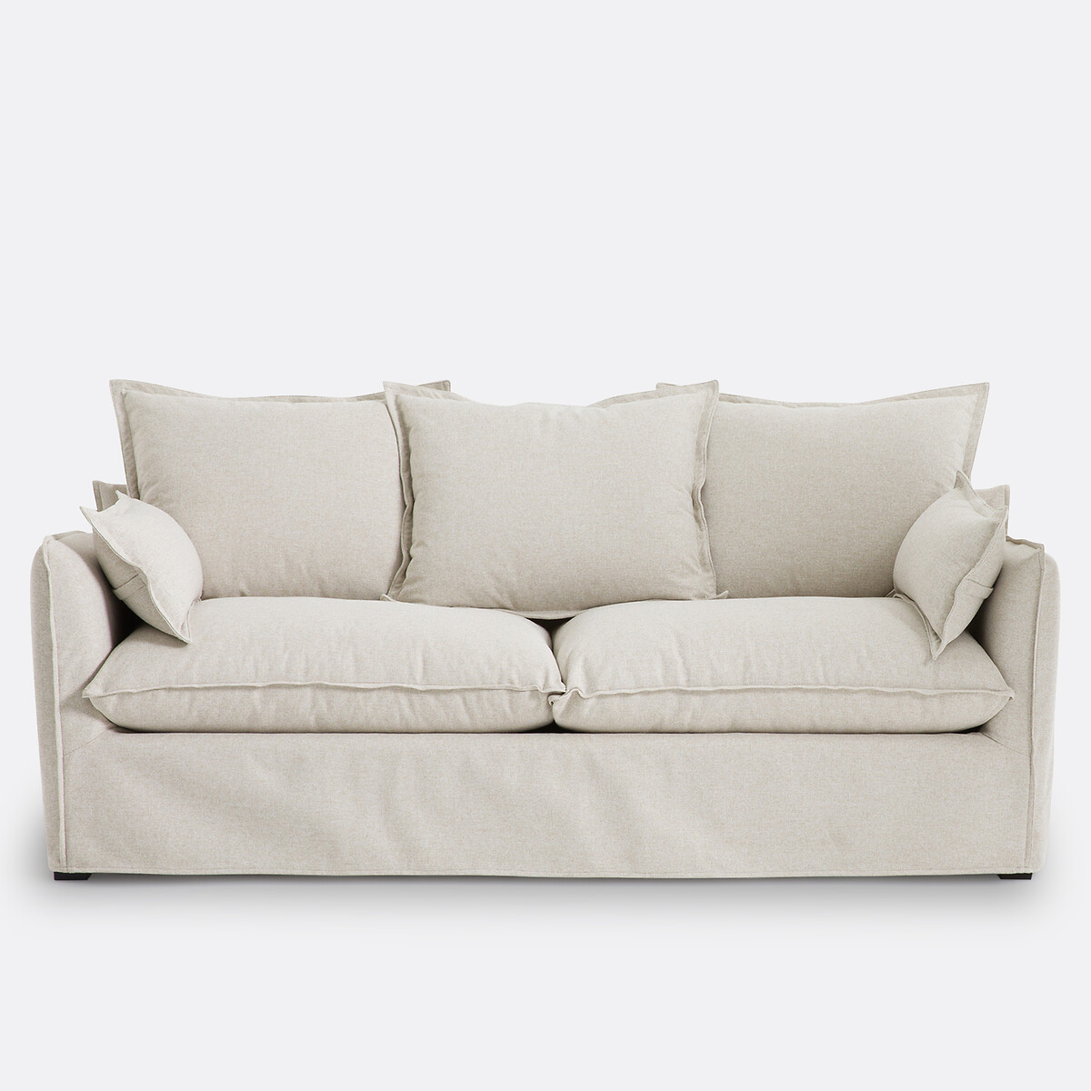 2-, 3-, 4- of 5-zitsbank met afneembare hoezen, in polyester, ODNA, LA REDOUTE INTERIEURS