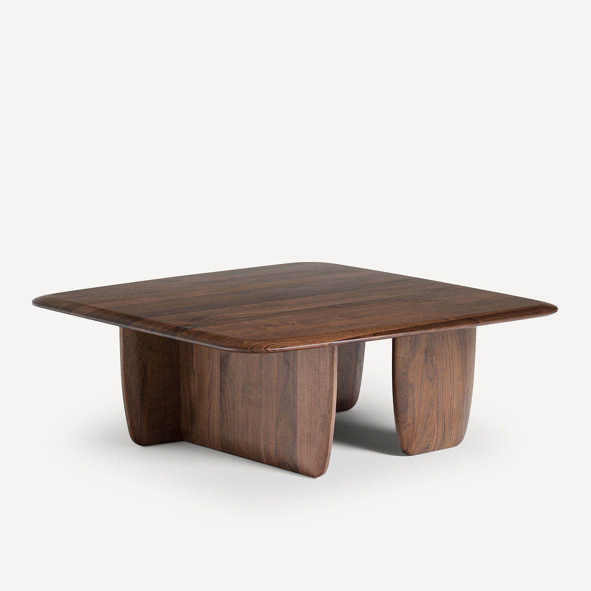 Table basse en noyer massif, grand modèle, Iloss
