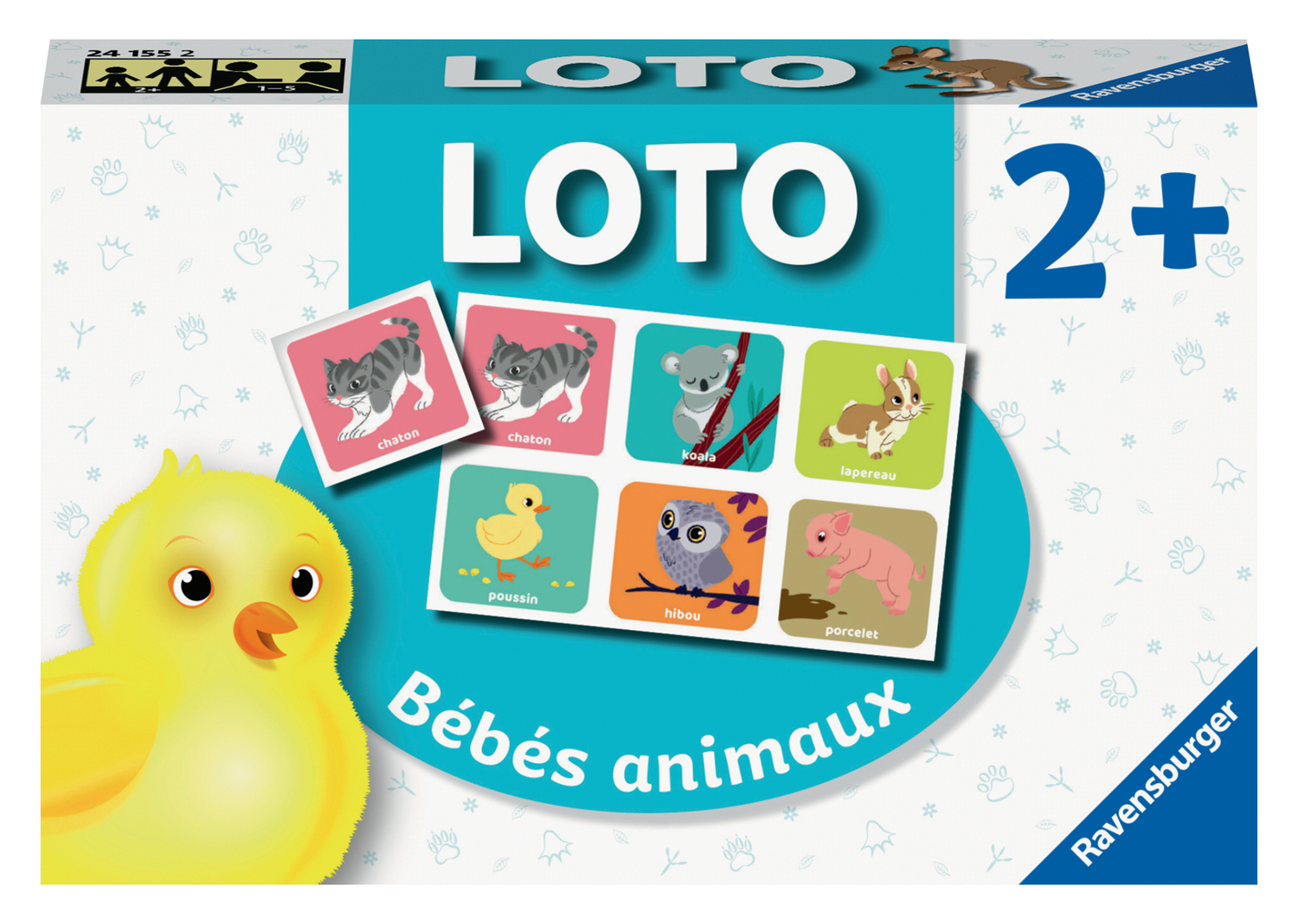 Loto theme bebes animaux jeux, RAVENSBURGER