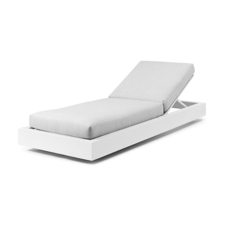 Bain de soleil en aluminium, COMO BED, AU JARDIN DE CHLOÉ