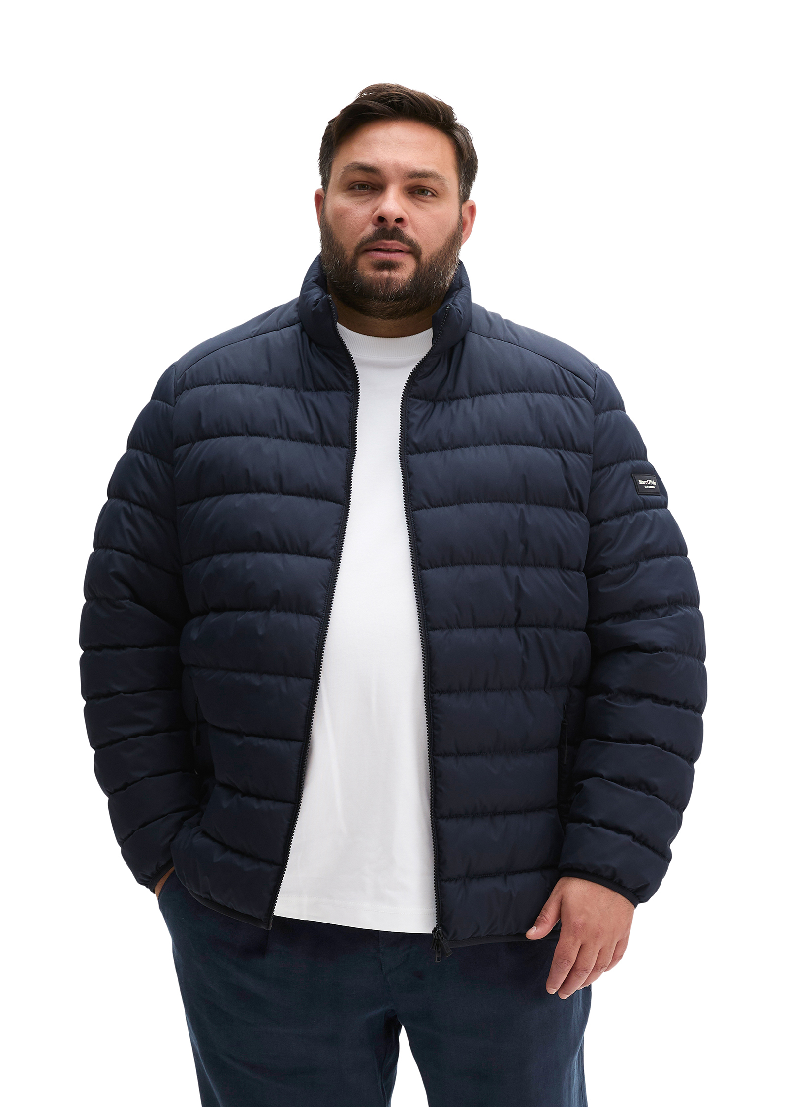 Veste matelassée regular en qualité légère et imperméable, MARC O'POLO