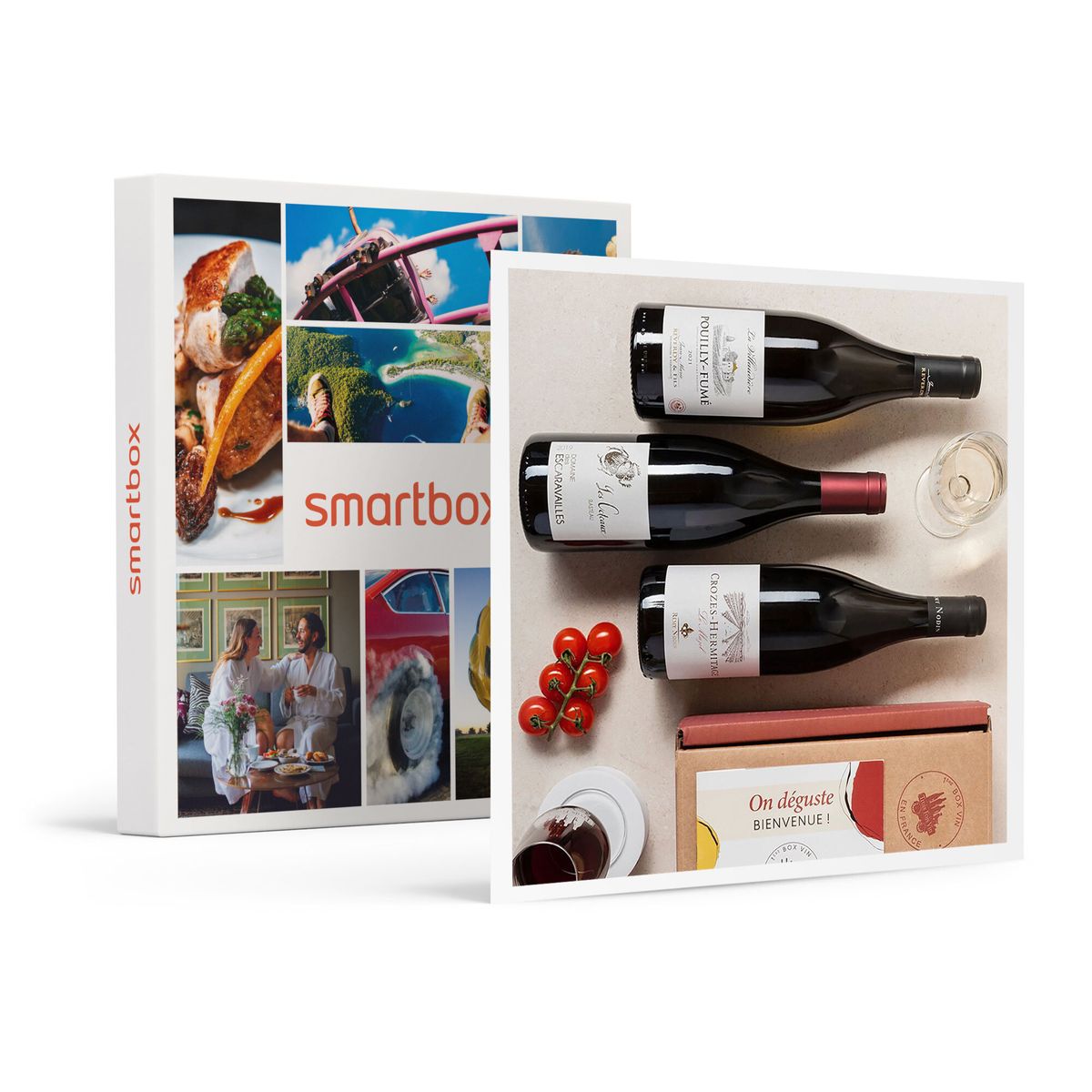 Coffret de 3 bouteilles de vin livré à domicile - Smartbox