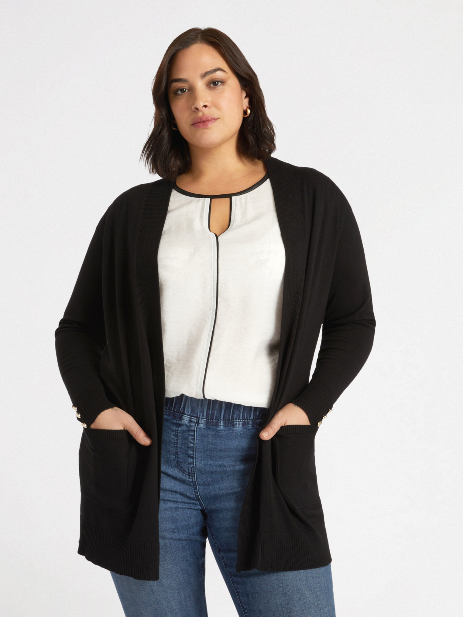 Cardigan long, FIORELLA RUBINO