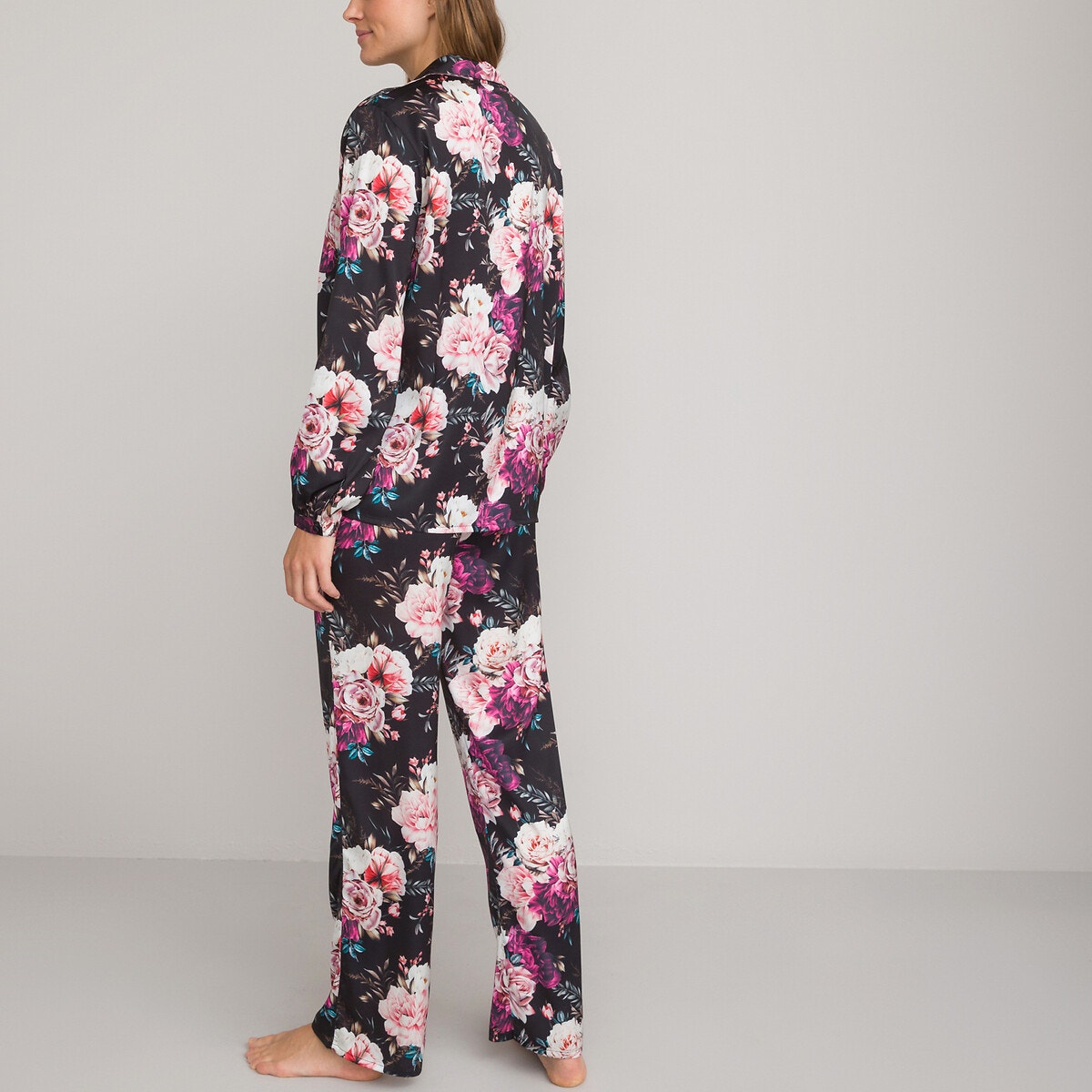 Pyjama En Satin Fleur de Lune