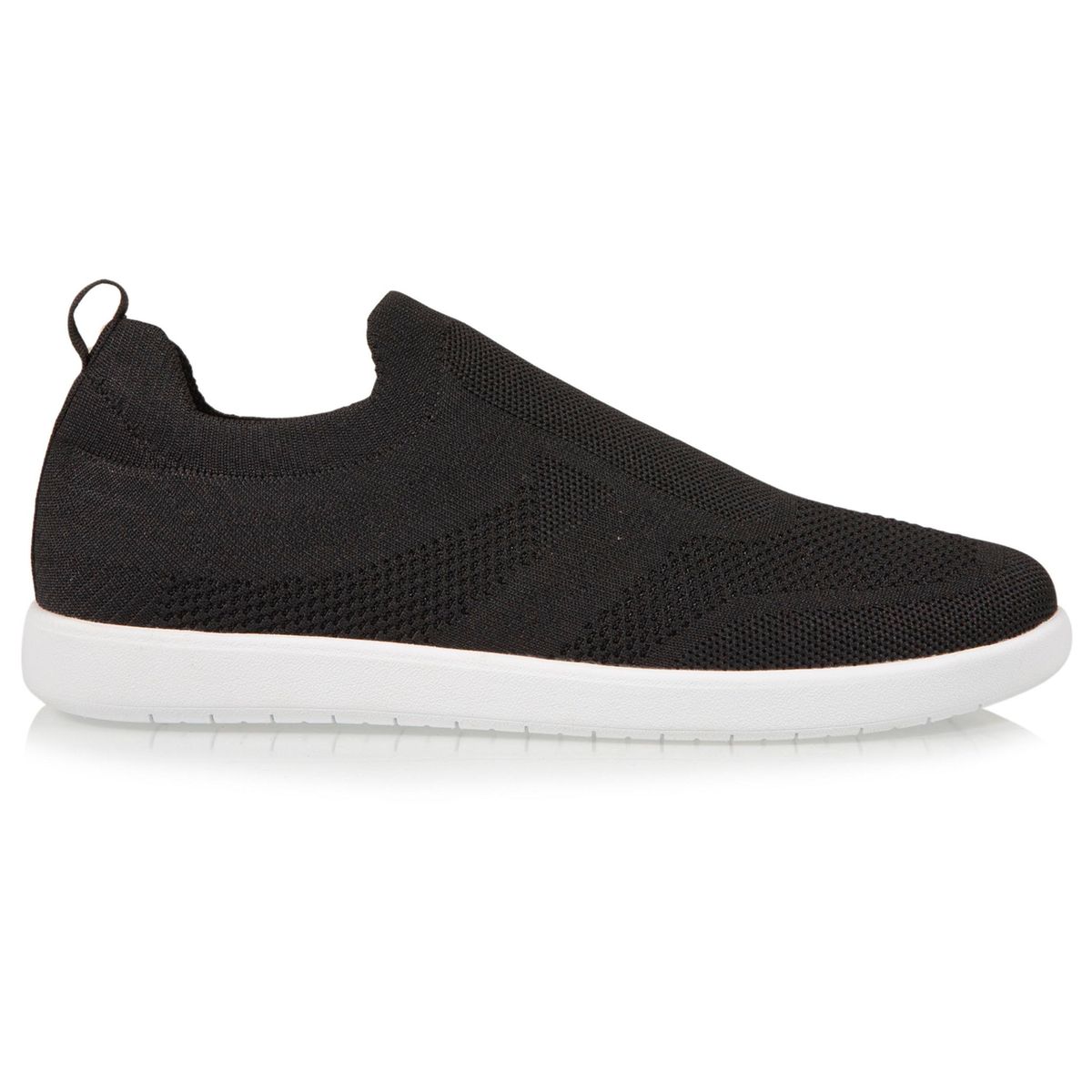 Slip on femme sale noir