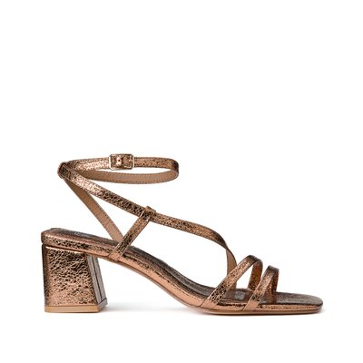 Strappy Block Heel Sandals LA REDOUTE COLLECTIONS