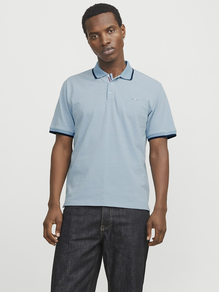 Polo manches courtes slim