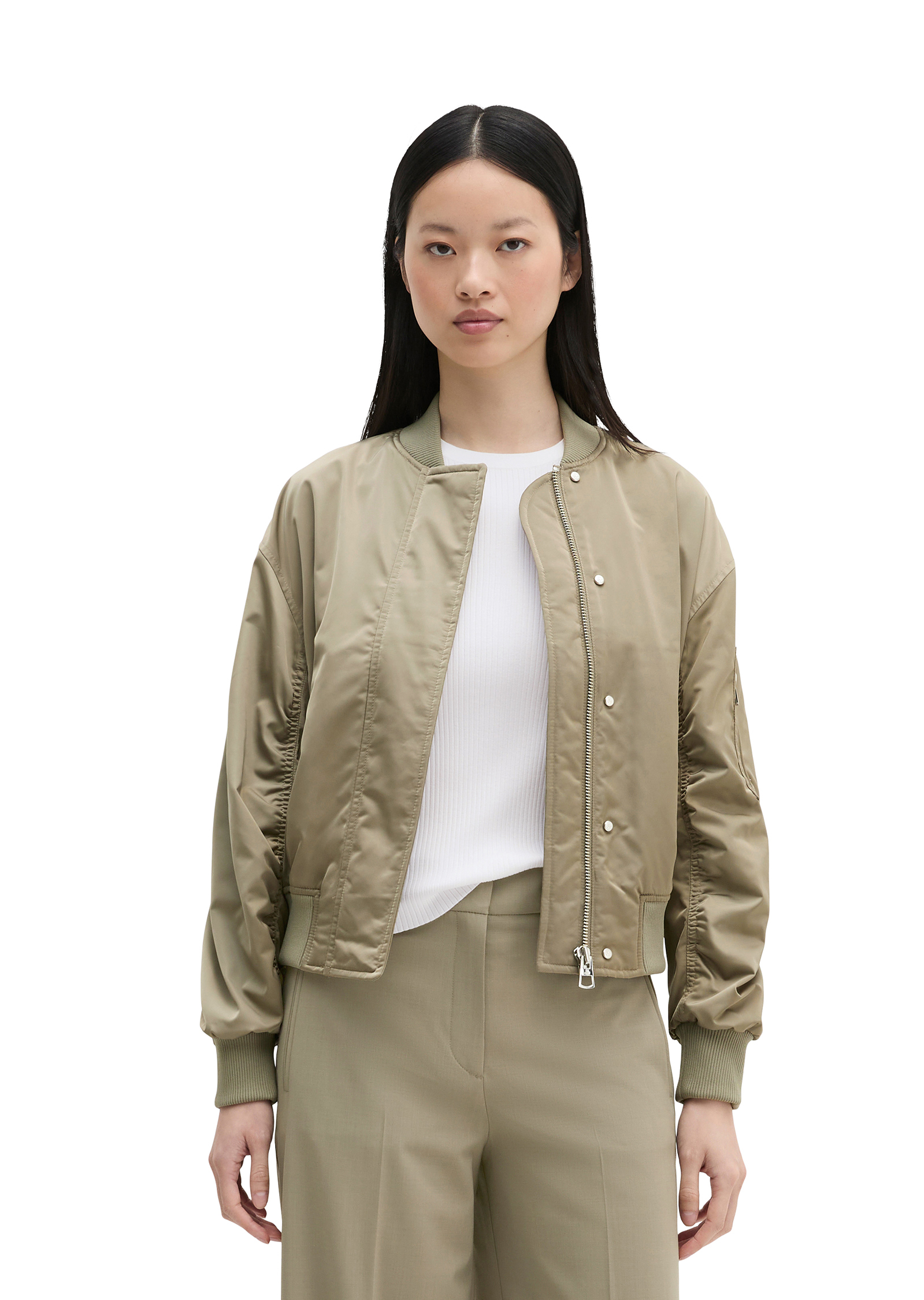 Blouson Travel Collection en sergé de polyester recyclé, MARC O'POLO