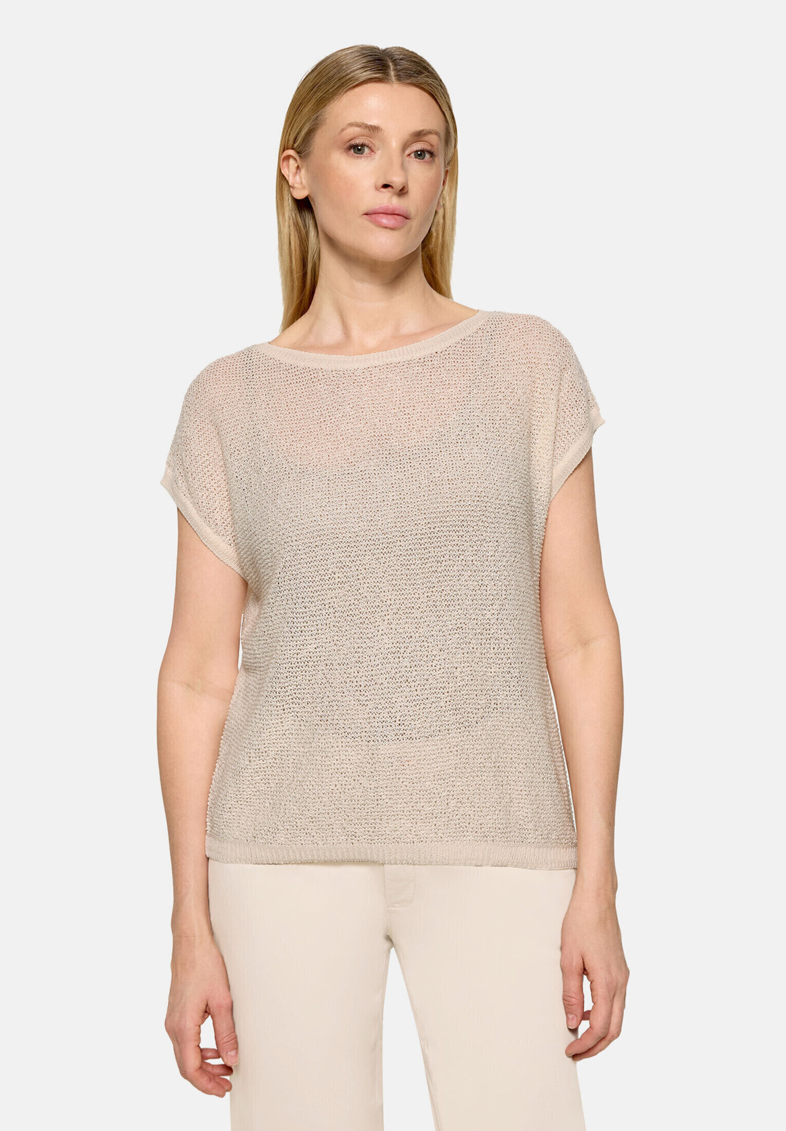 Pull-over en maille à encolure ronde, CARTOON