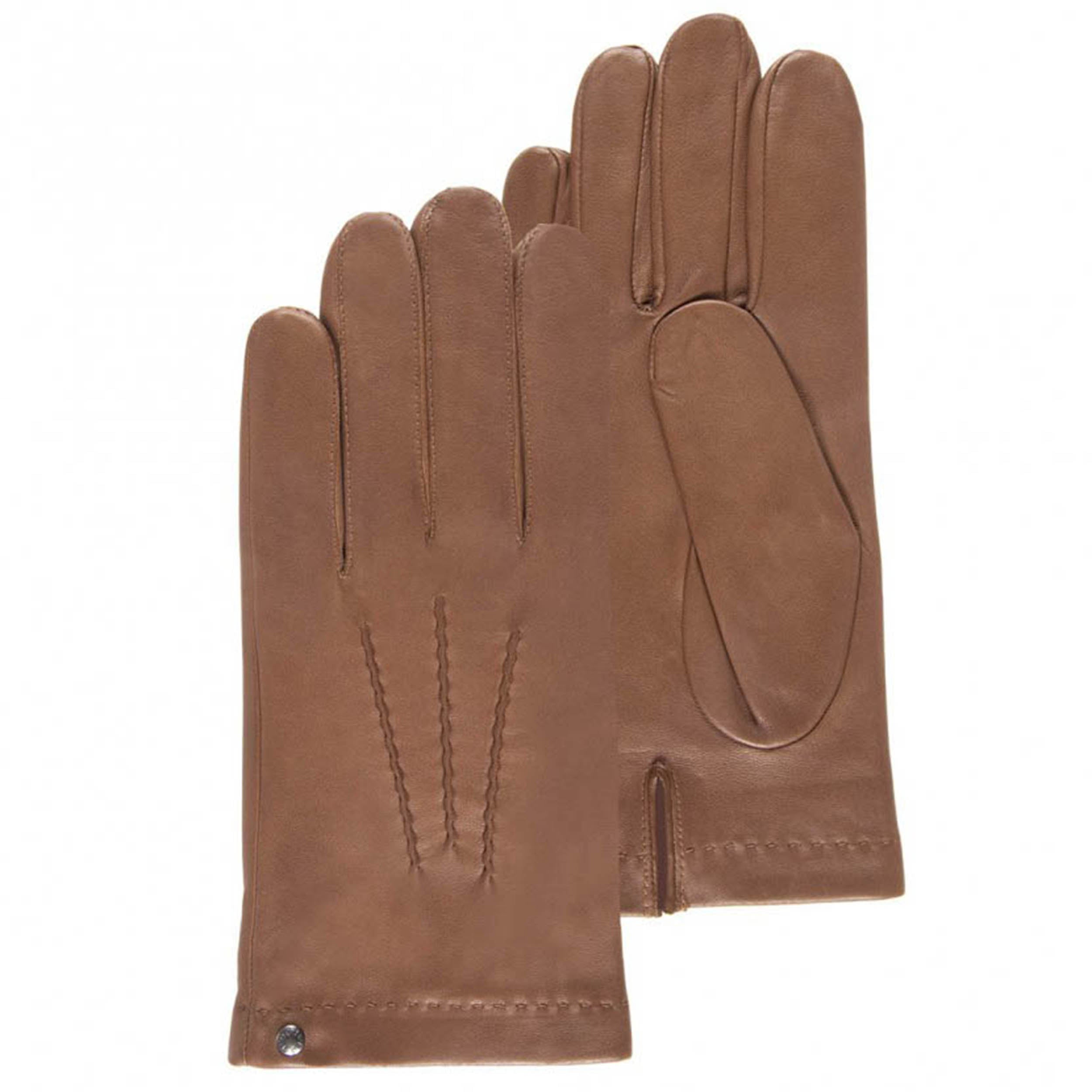 Gants cuir d'agneau - doublés soie, ISOTONER