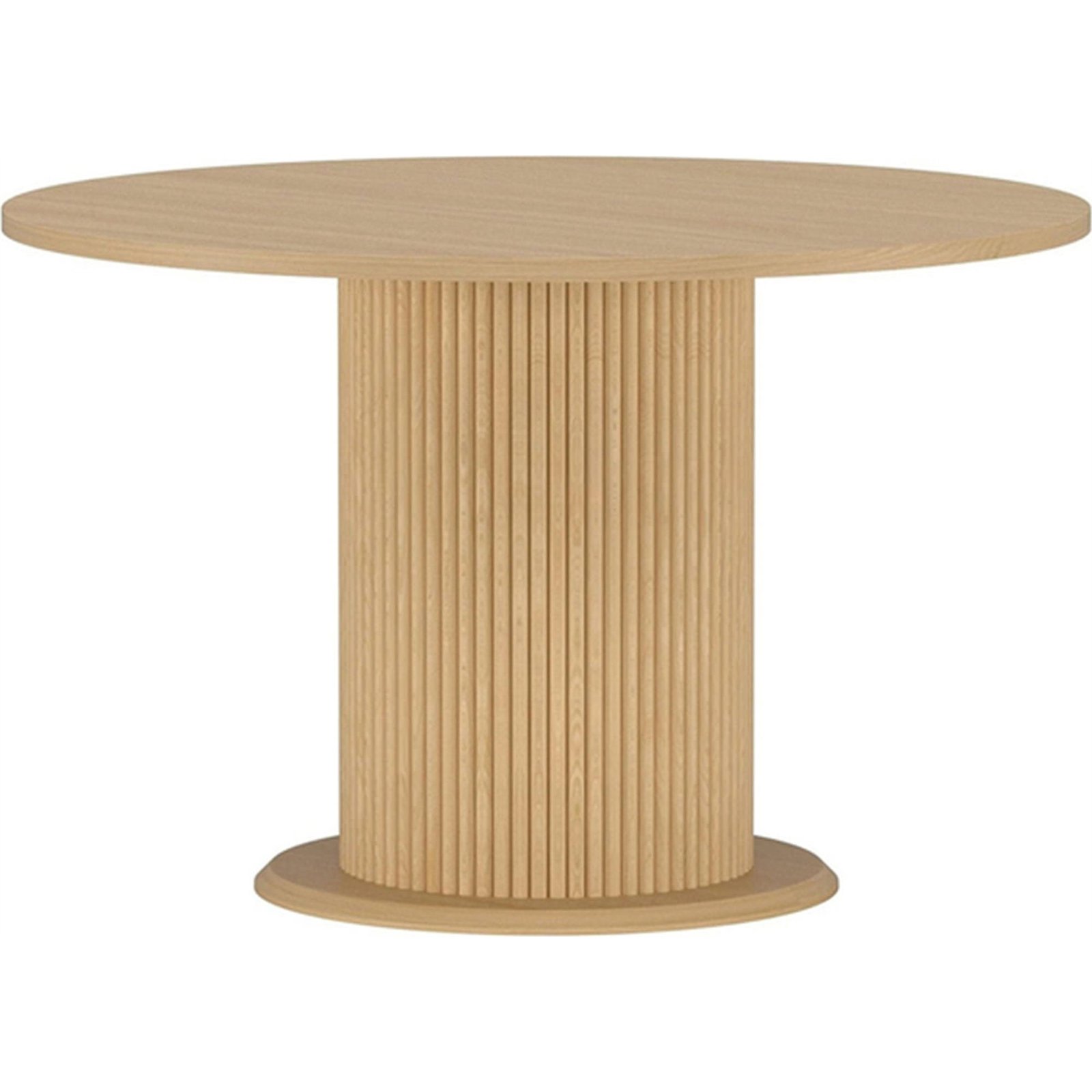 Table à manger ronde en chêne, RECOLLECTION