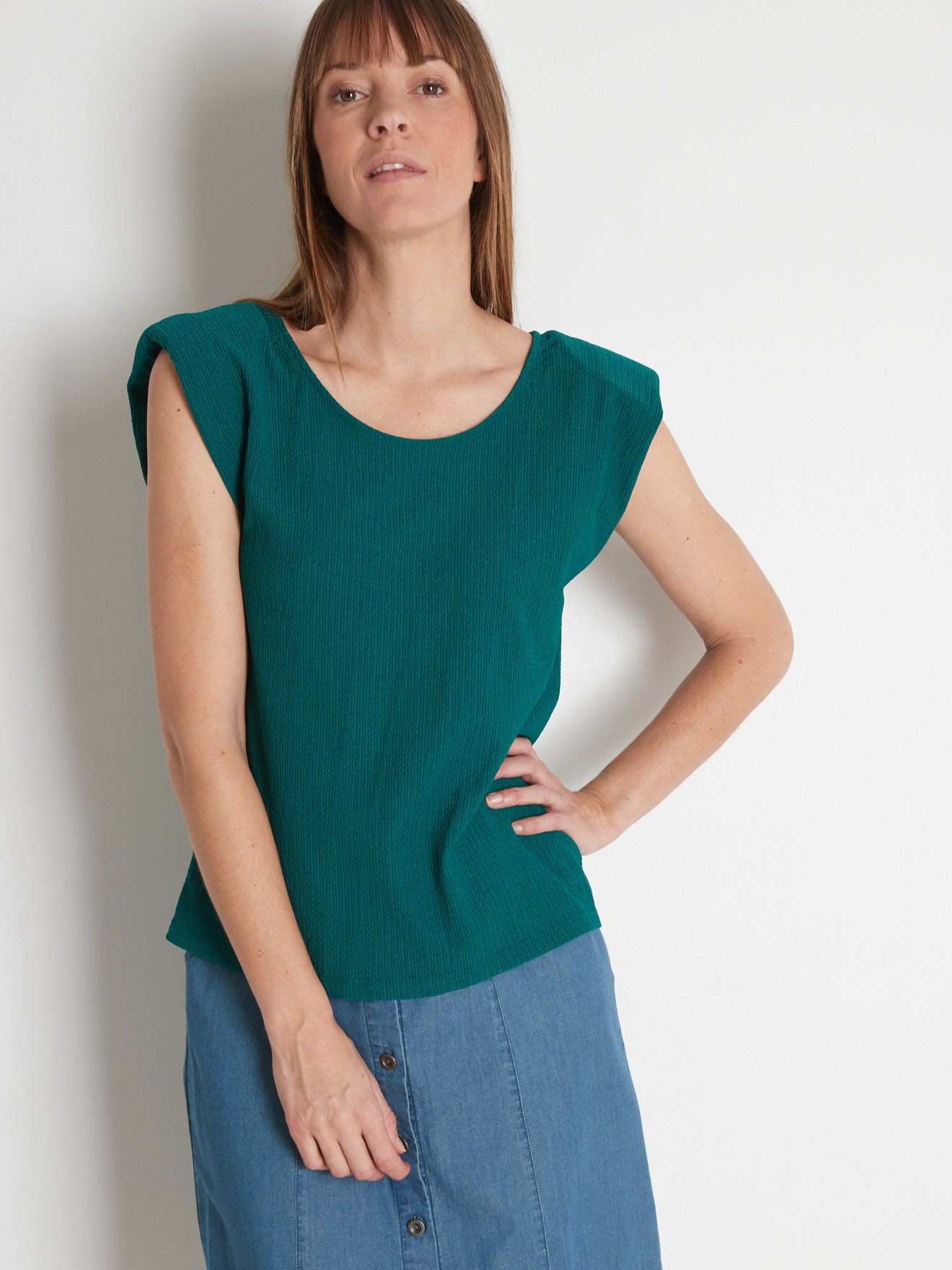 Tee-shirt dos fantaisie, DAXON