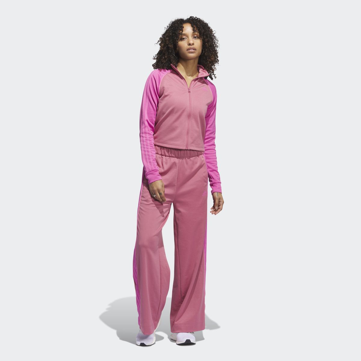 Pantalon adidas femme discount rose