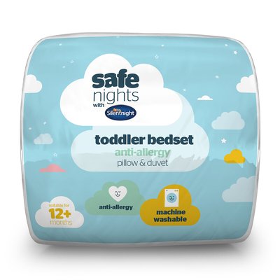 Safe Nights Toddler Bed Set - 9 Tog SILENTNIGHT