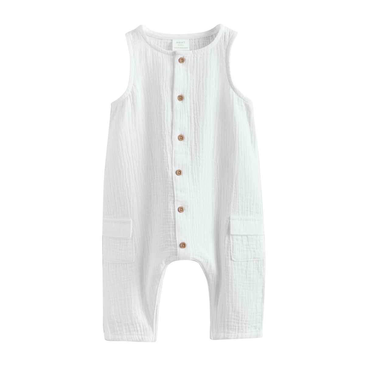 Combinaison bébé tissée, NEXT