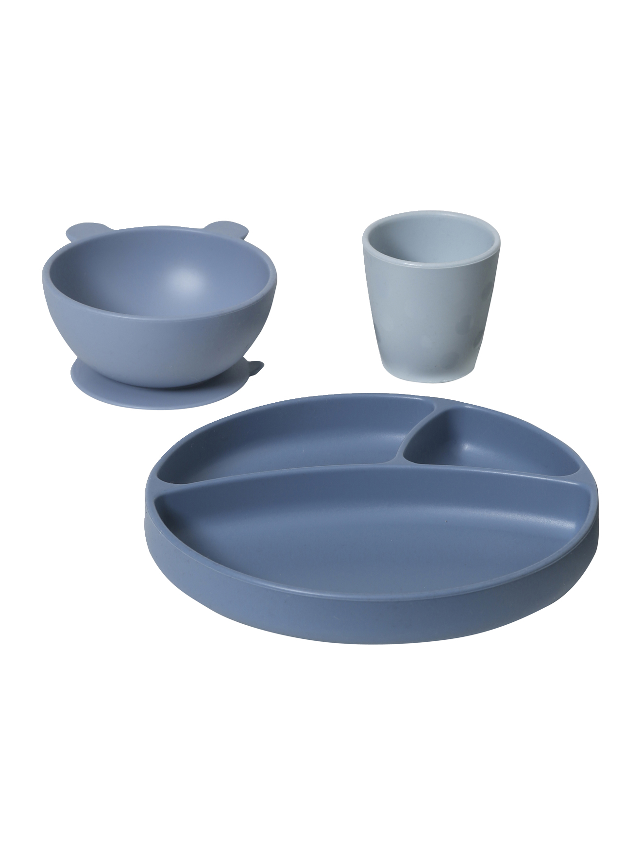 Coffret repas en silicone, VERTBAUDET