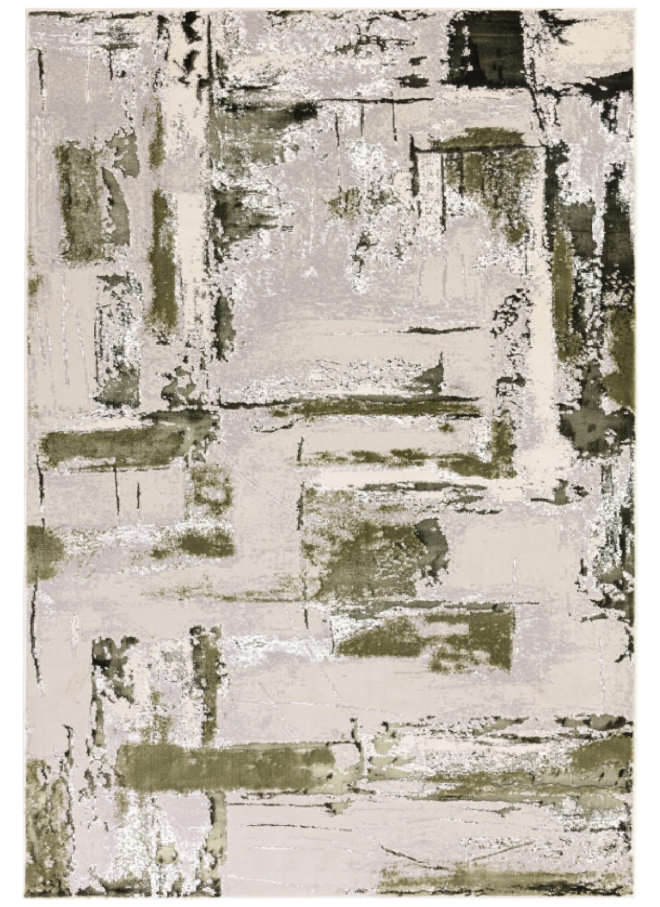 Tapis vert chambre et salon moderne SUPREME, NOVATREND