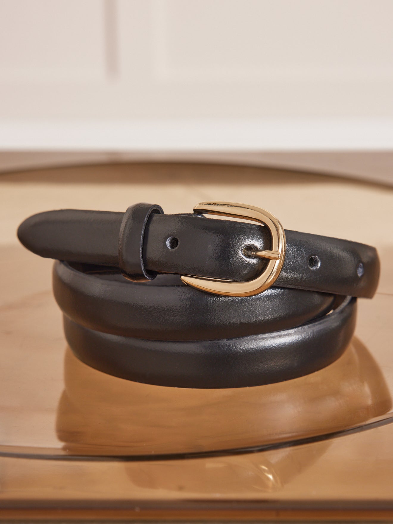 Ceinture fine cuir, CYRILLUS