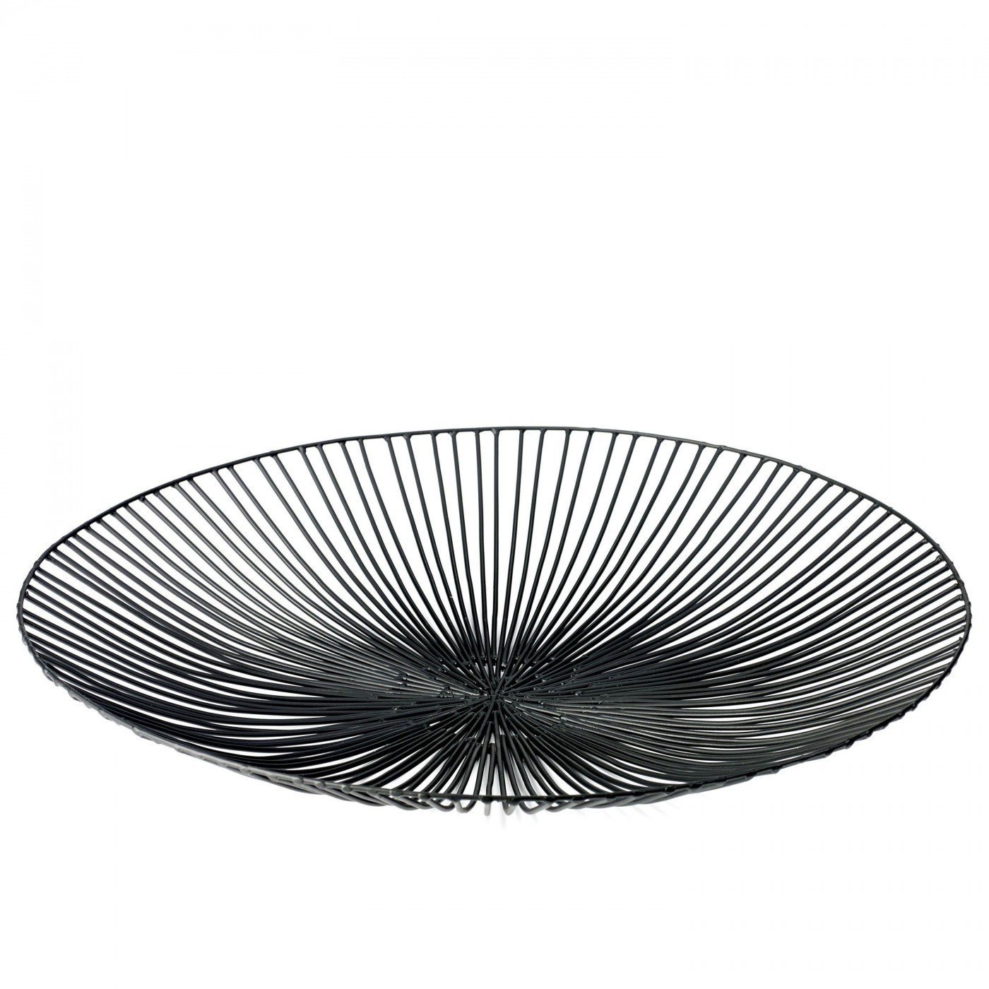 Corbeille EDO Noir Diam 50 x H 7 cm, SERAX