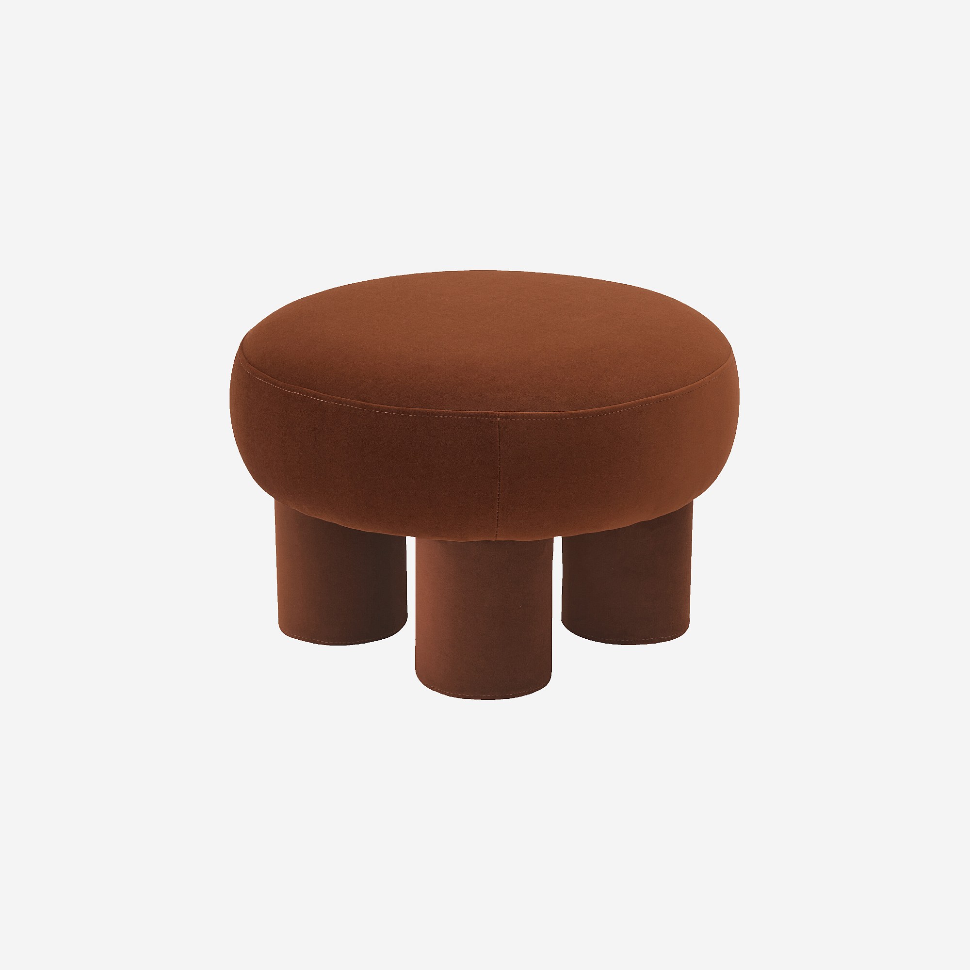 Pouf tissu OROLI, HABITAT