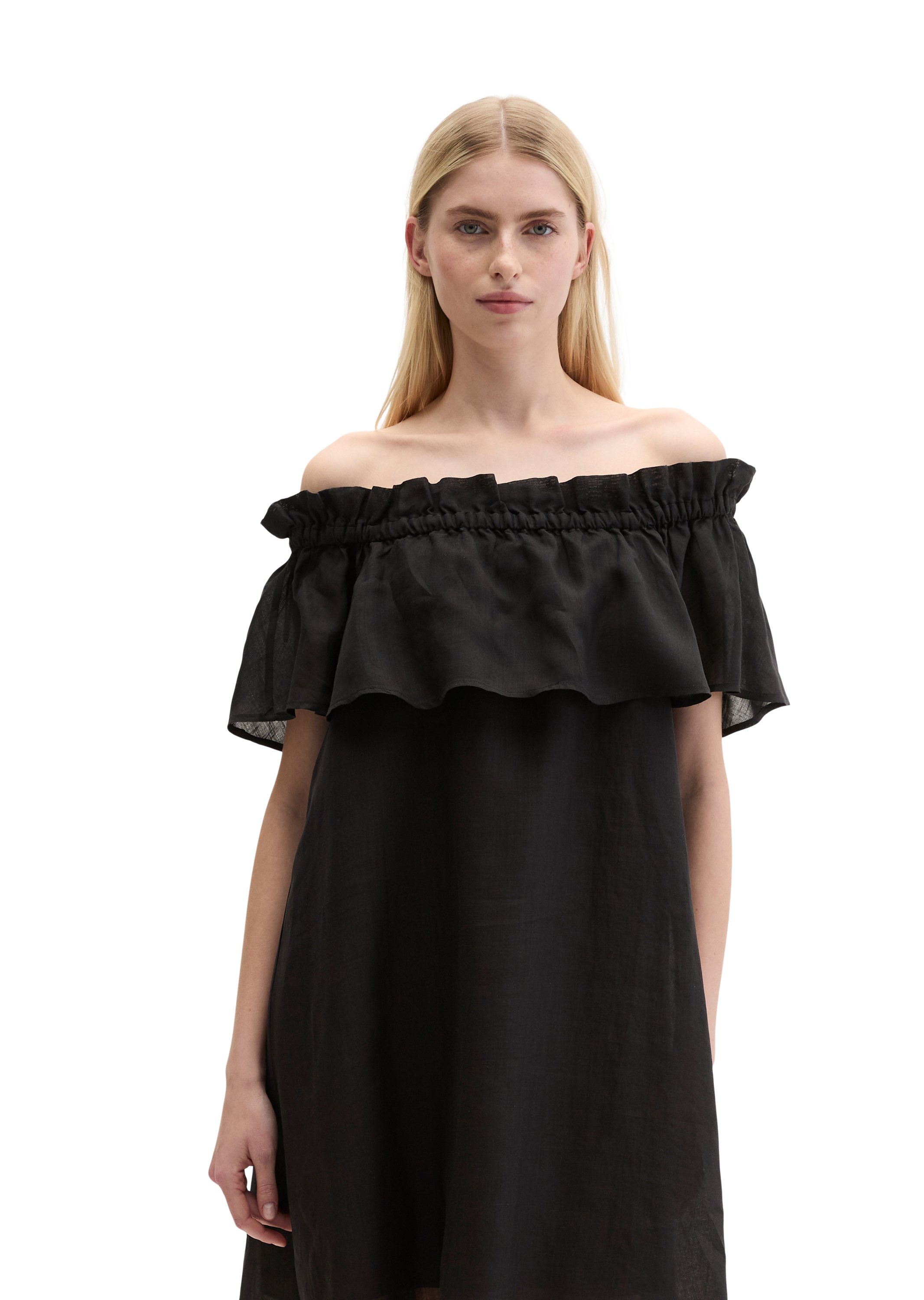 Robe Carmen loose en fibre de ramie douce, MARC O'POLO