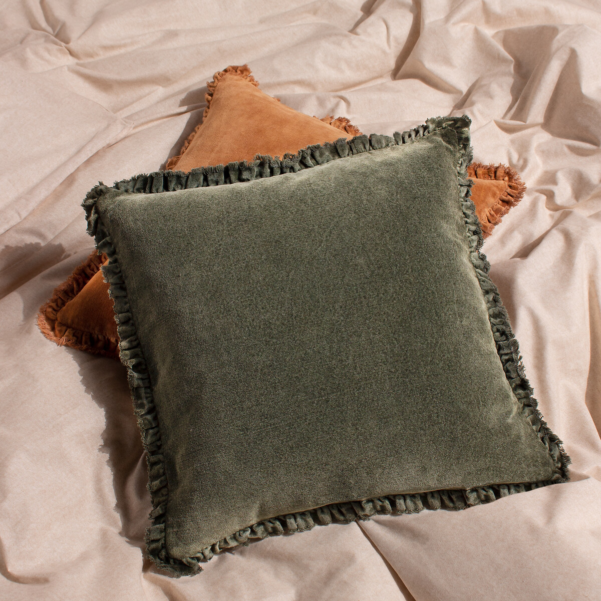 Bertie Cotton Velvet Cushion, YARD