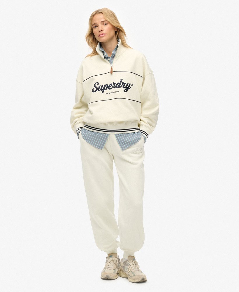 Pantalon de survêtement à chevilles élastiquées Country Club, SUPERDRY