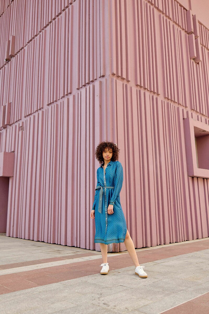 Romy Shirt Dress with Long Sleeves, LA PETITE ETOILE