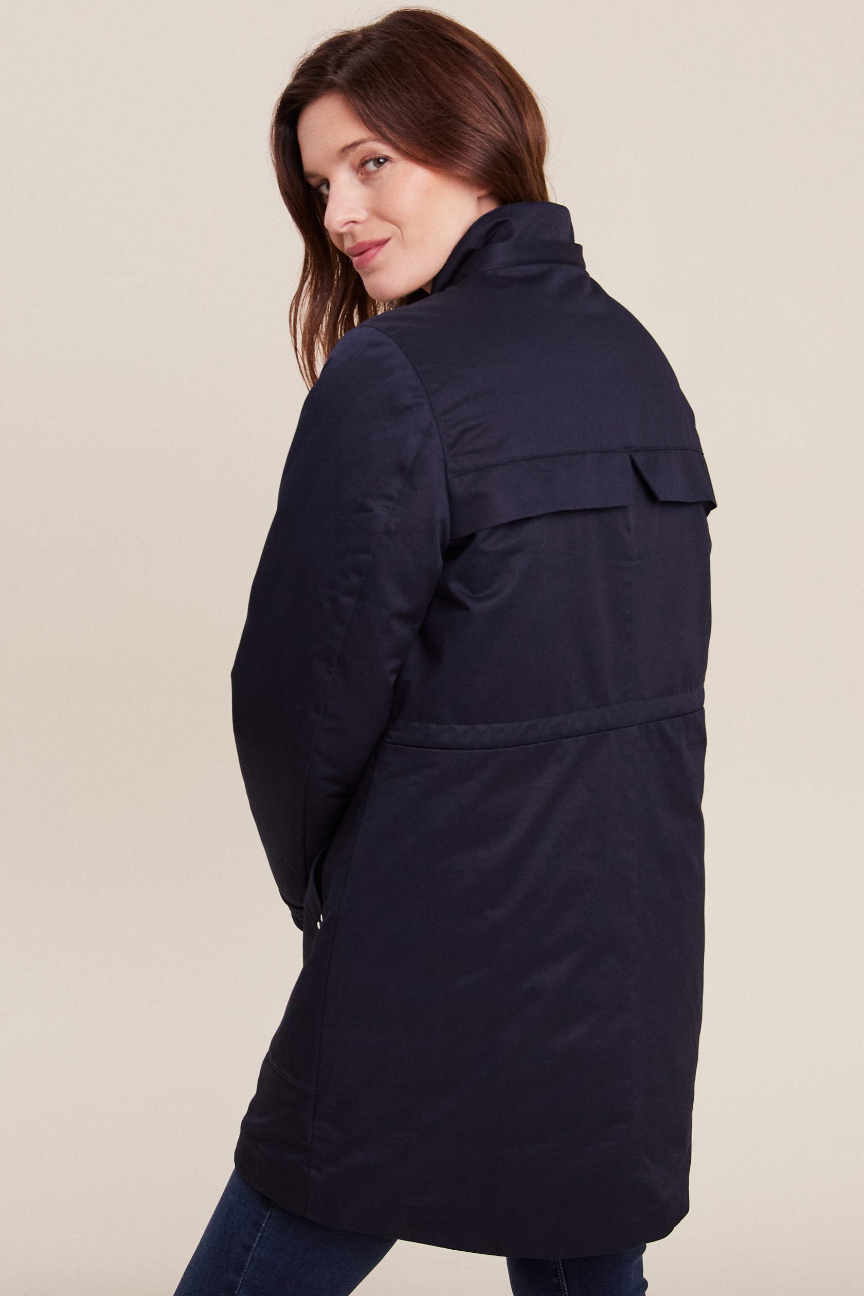 Parka cintrée capuche imitation fourrure, BREAL