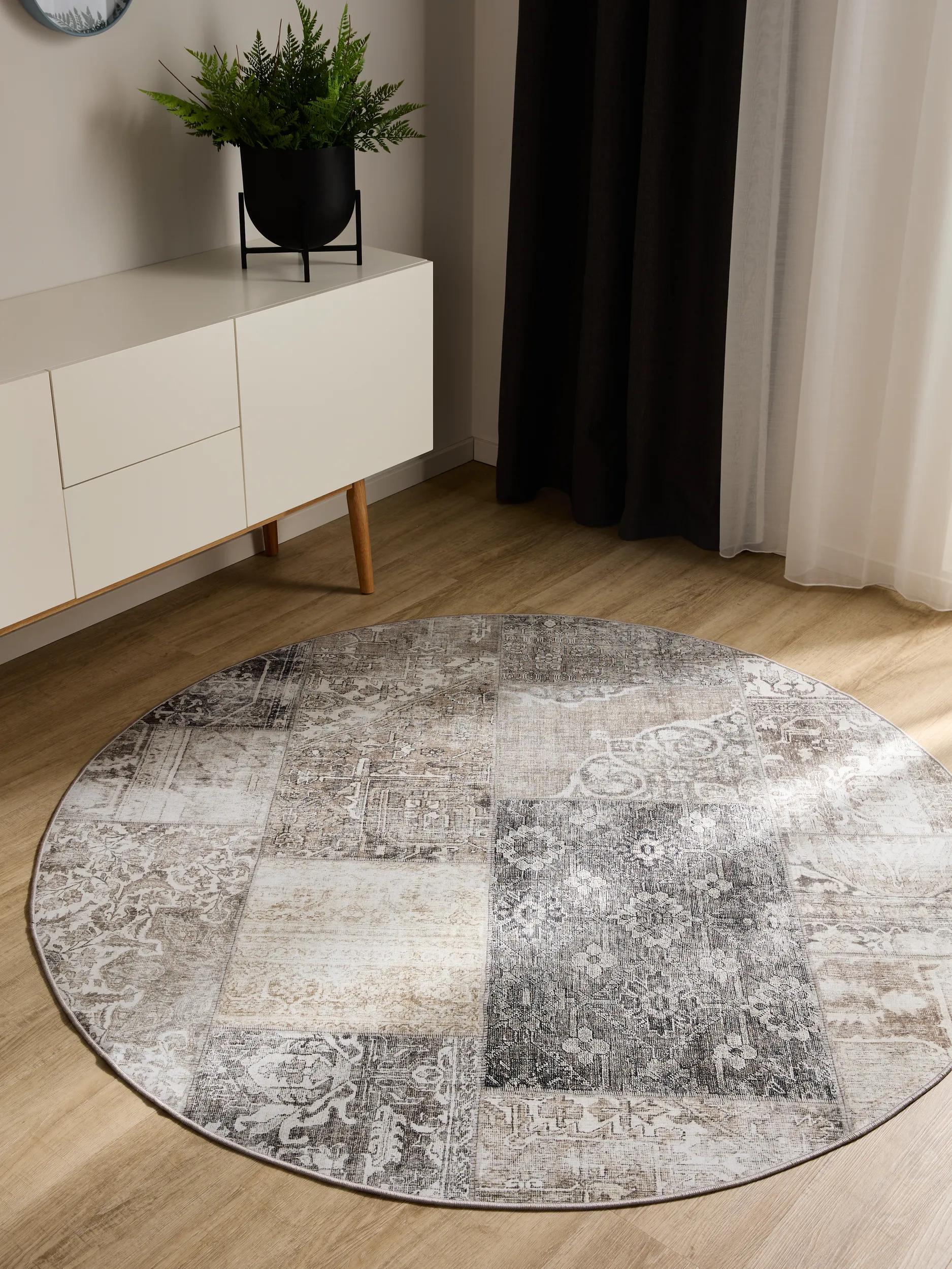 Tapis rond lavables GEORGE, BENUTA