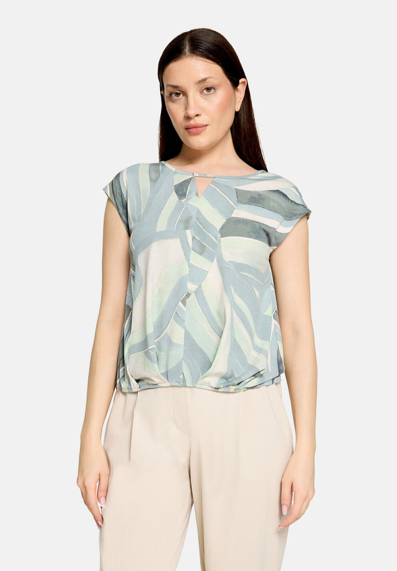 T-shirt façon blouse à élastique, BETTY BARCLAY