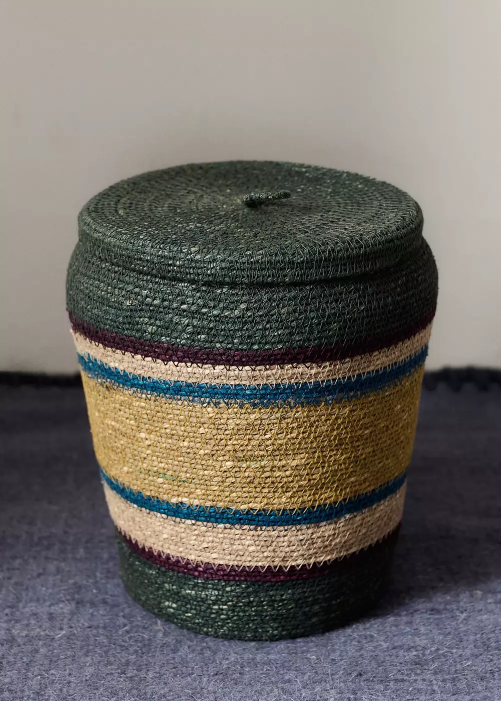 Boîte en algues multicolores, MANGO HOME