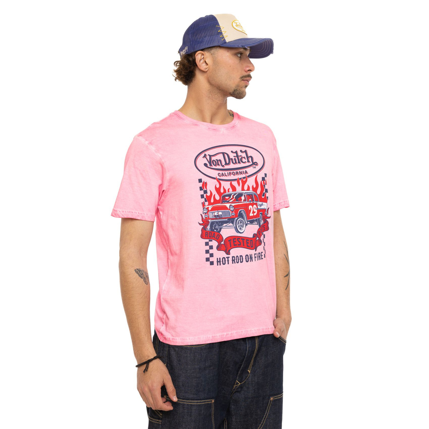 Tee Shirt en coton RODY, VON DUTCH