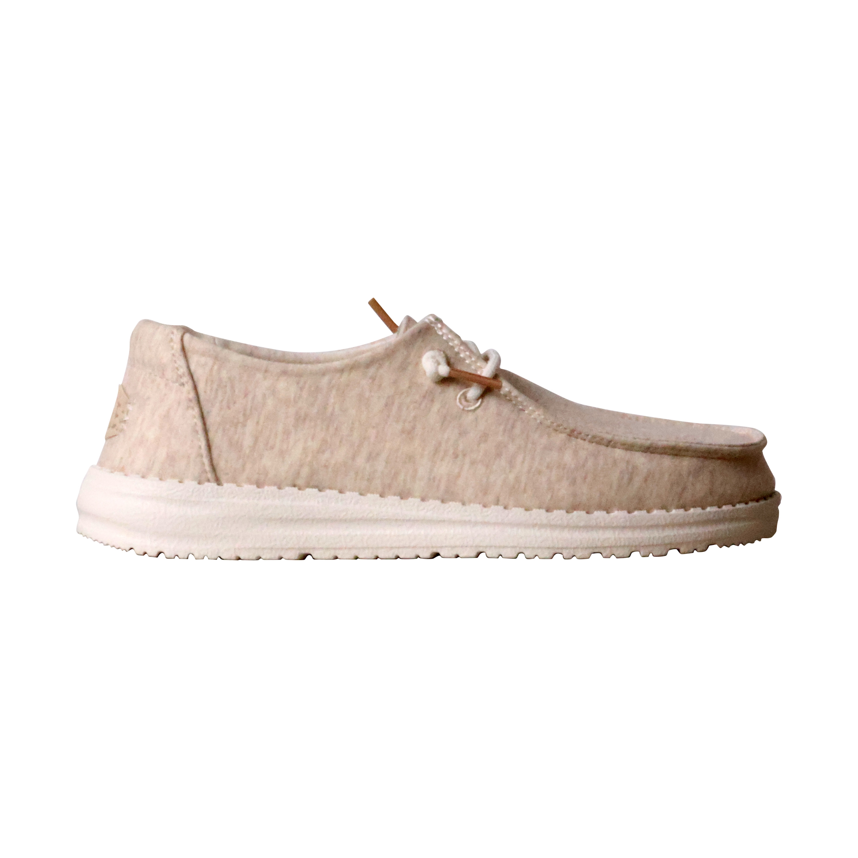 Mocassin Basse à Lacets Wendy Stretch Jersey, HEY