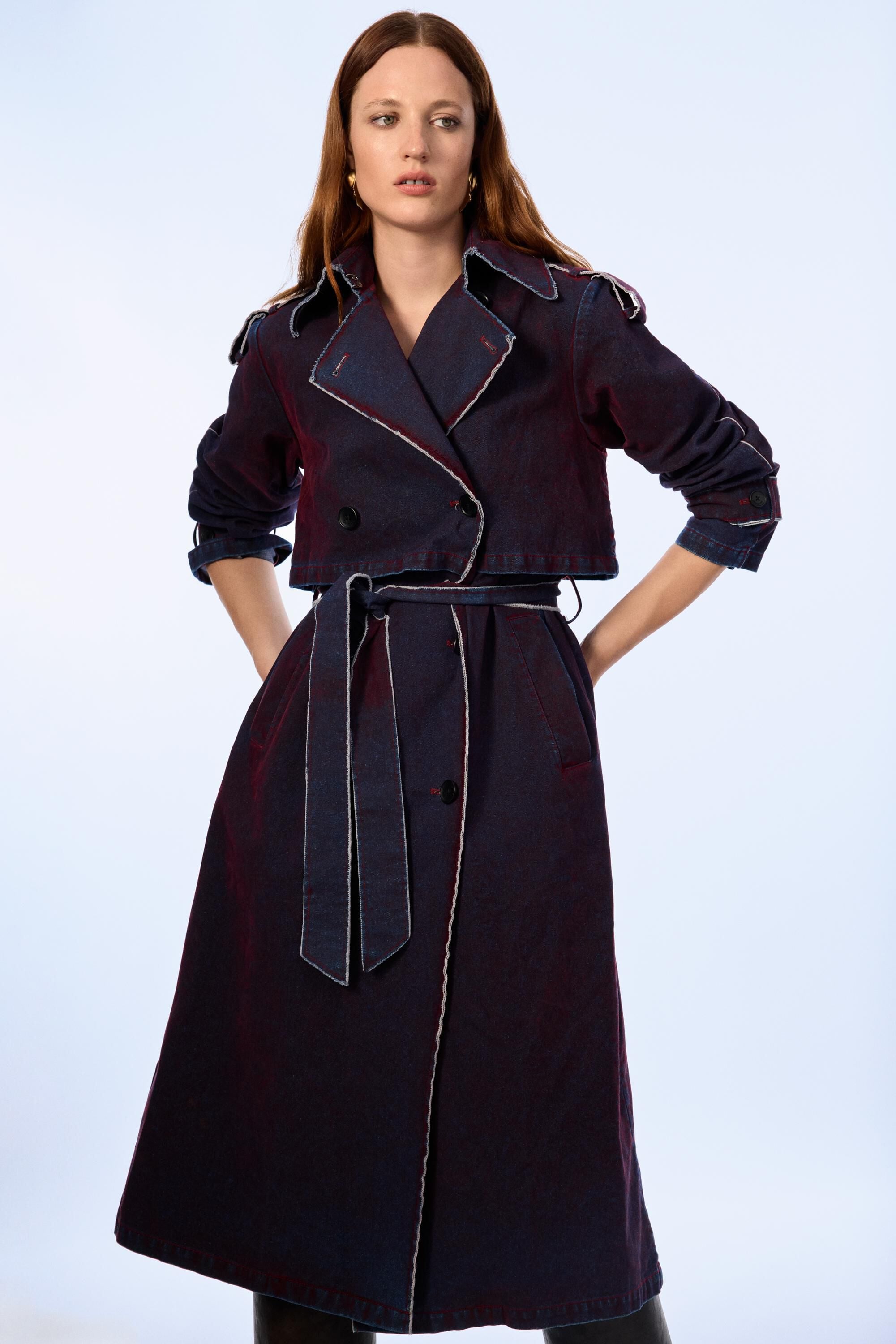 Trench coat 100 % coton, DESIGUAL