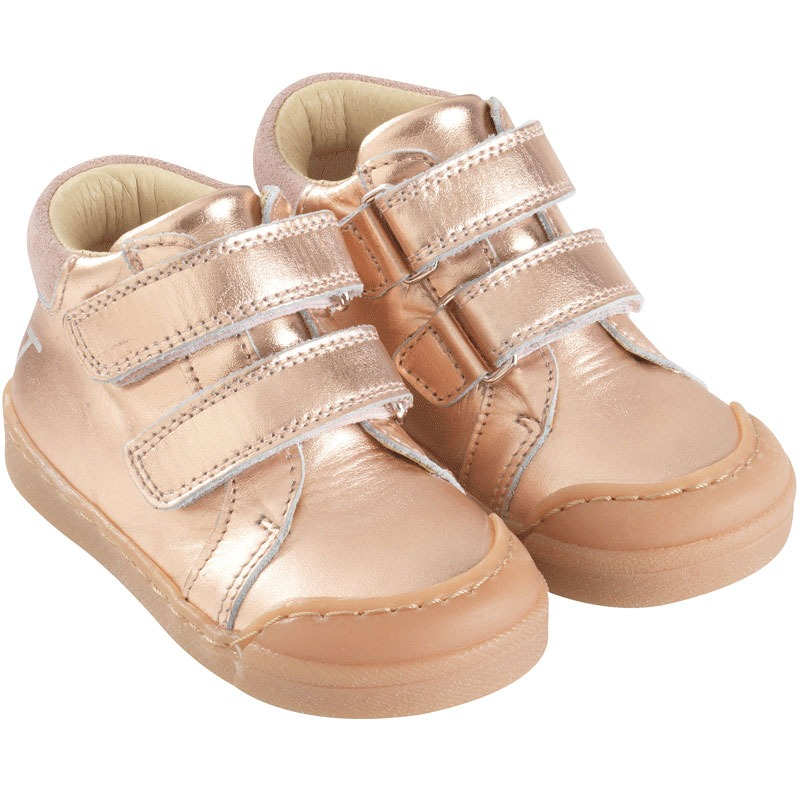 Baskets cuir enfant Scratchy, TICHOUPS