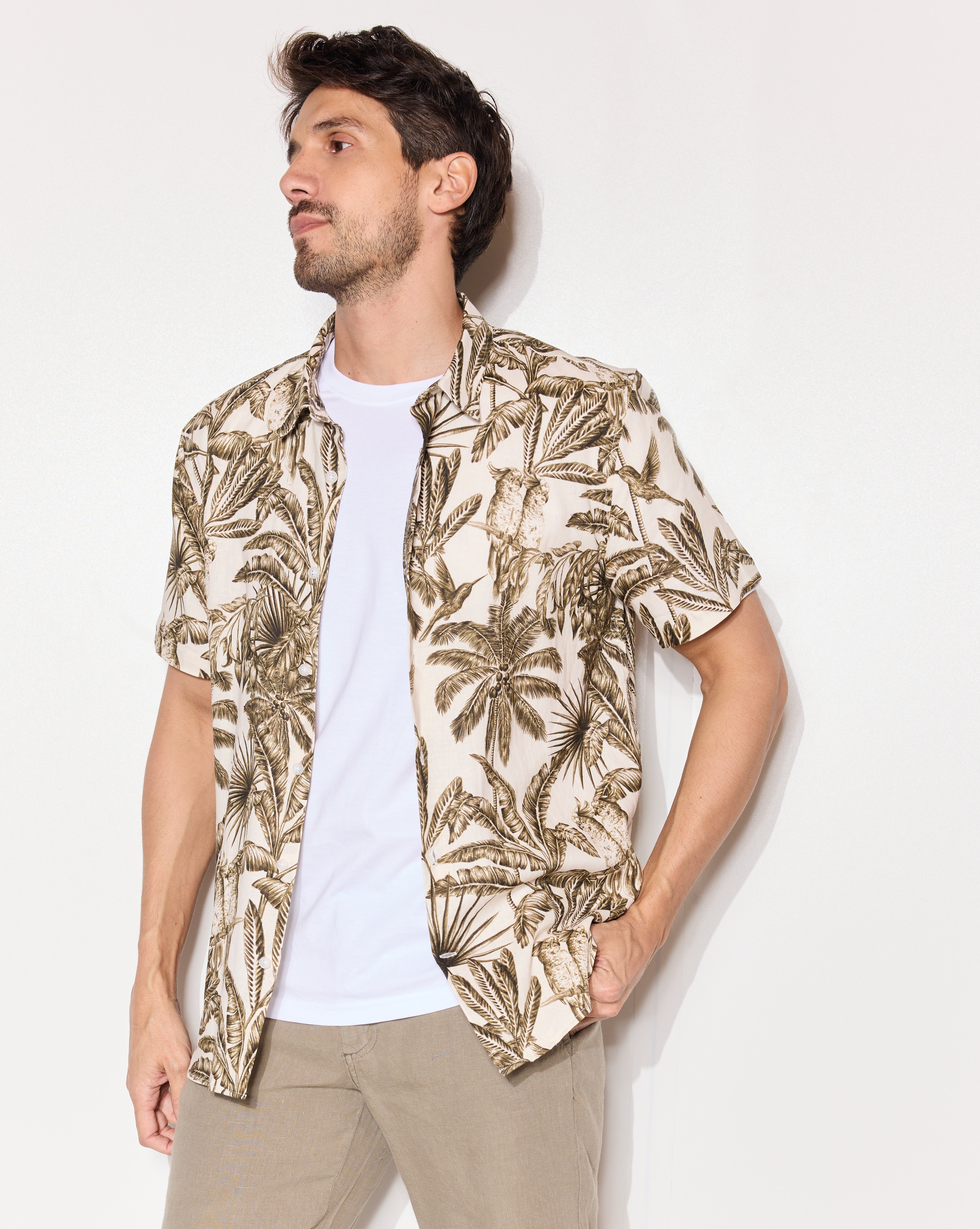 Chemise en lin DOMINO, CHEVIGNON