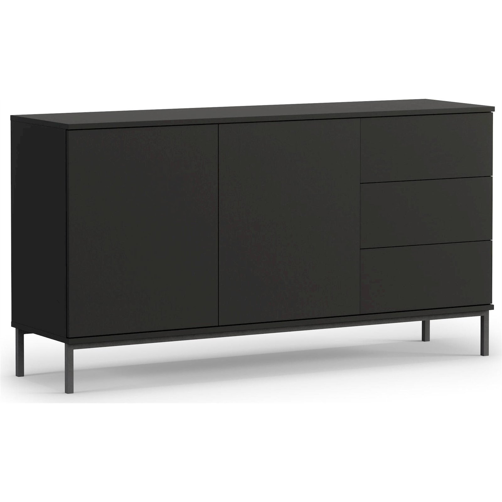 Buffet contemporain PERILA portes et tiroirs, RECOLLECTION