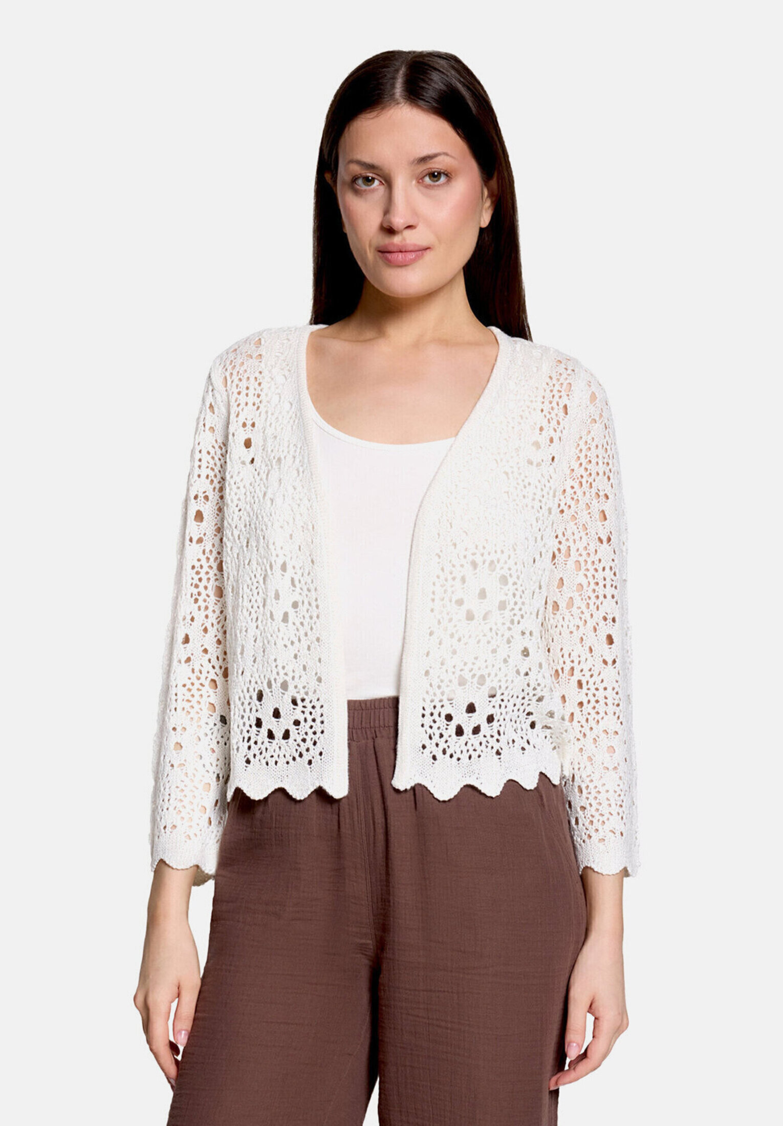 Cardigan en maille d'été à manches 3/4, BETTY BARCLAY