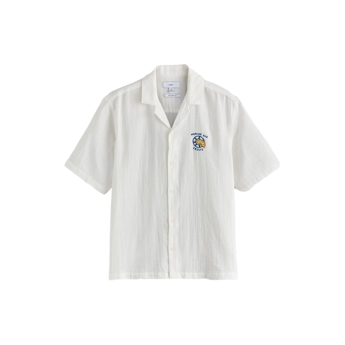 Chemise texturée à manches courtes, NEXT